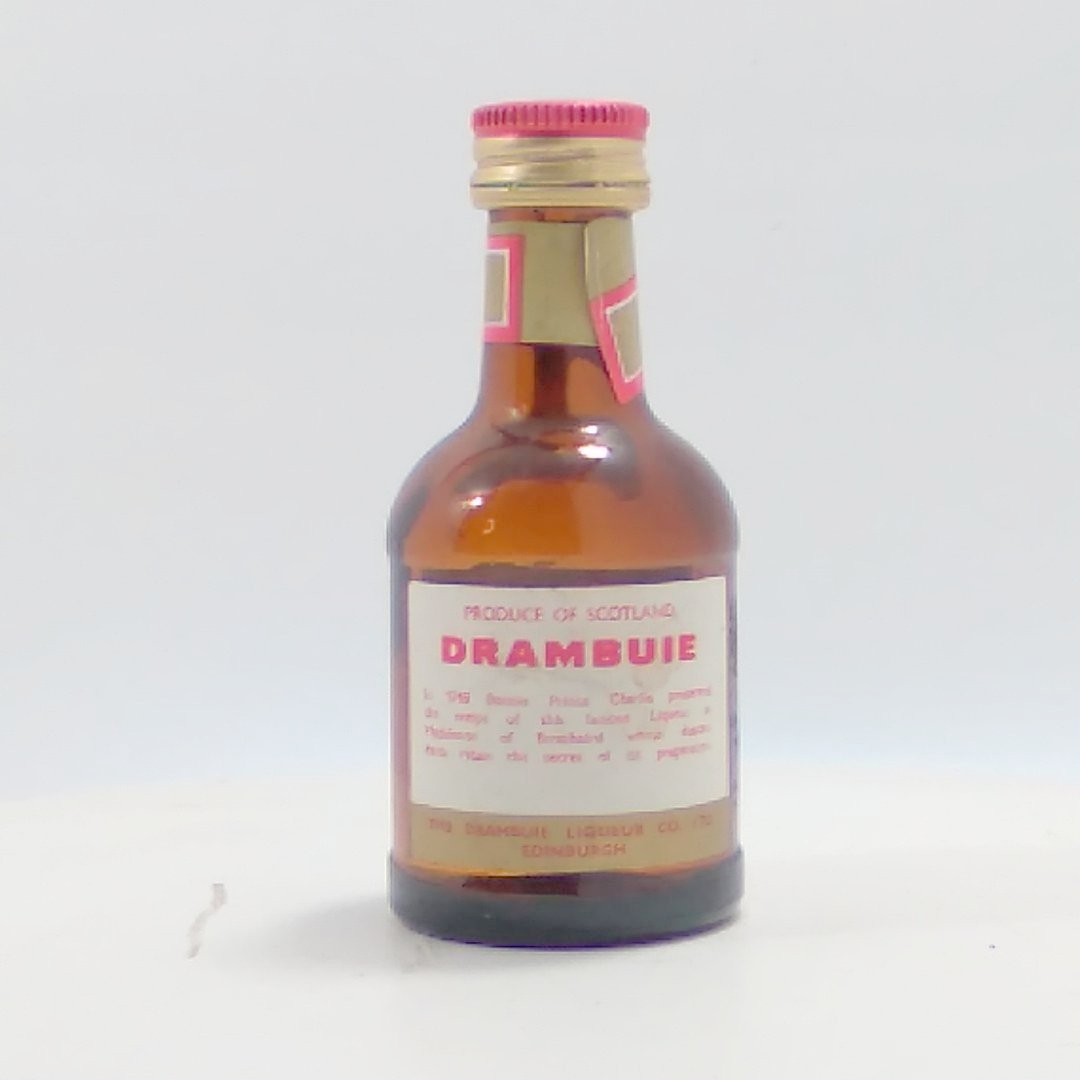 Drambuie Liqueur Scotland Miniature Empty Bottle