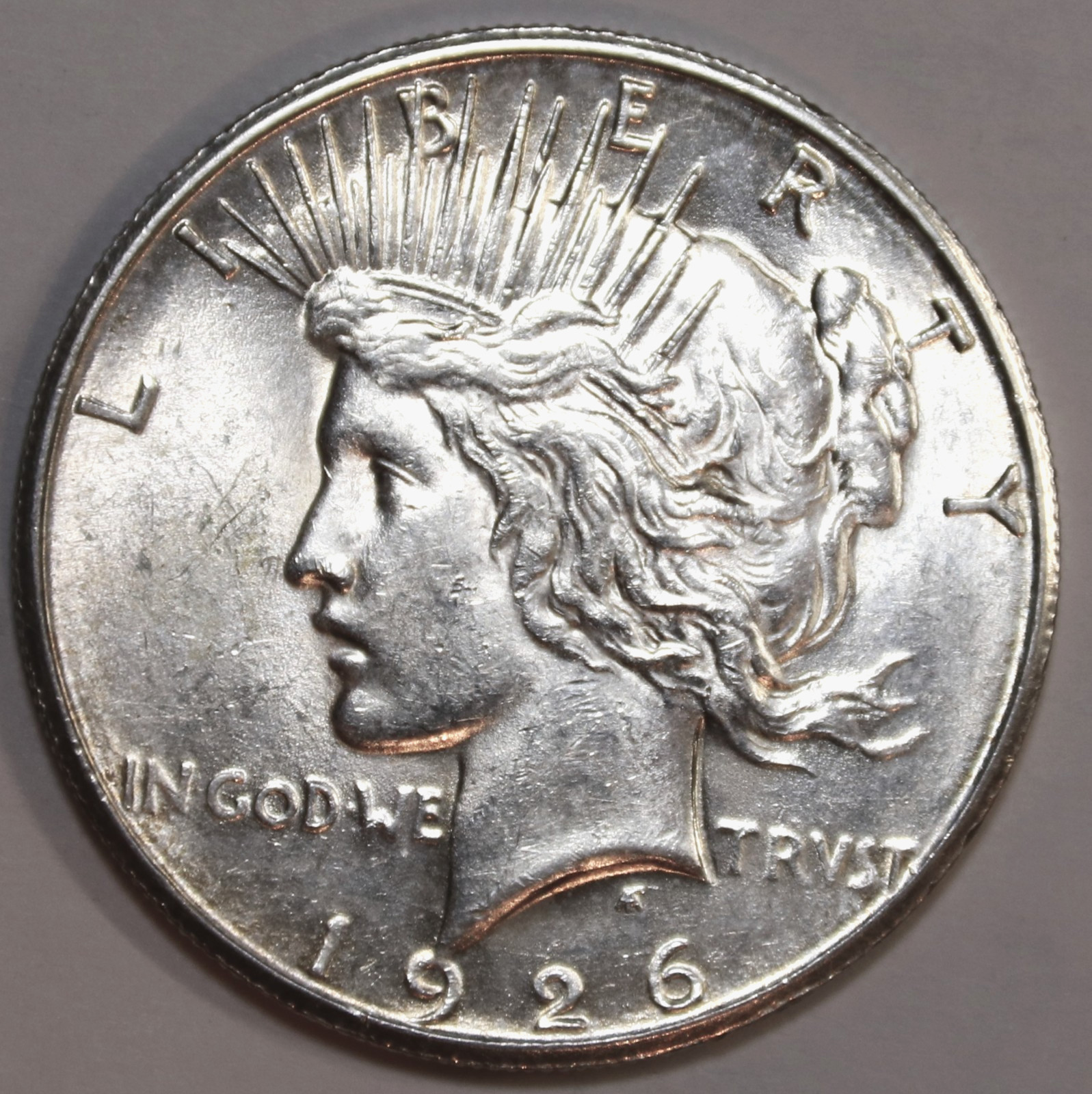 1926-S Peace Dollar - CH BU - #7998D