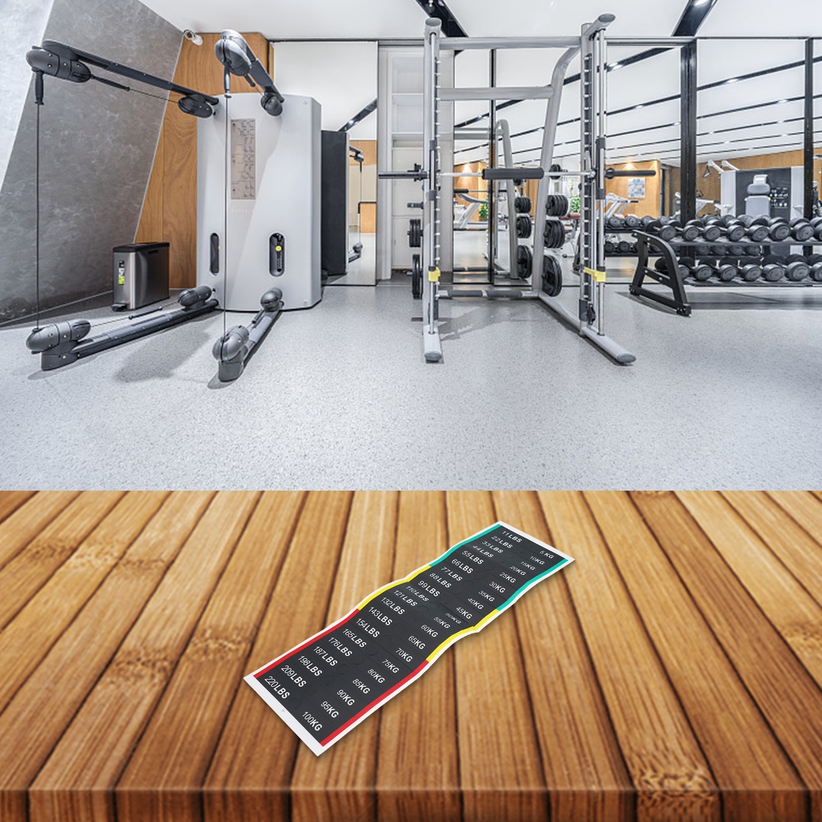 Upgrade Your Workout Session with Clear Weight Identification Stickers