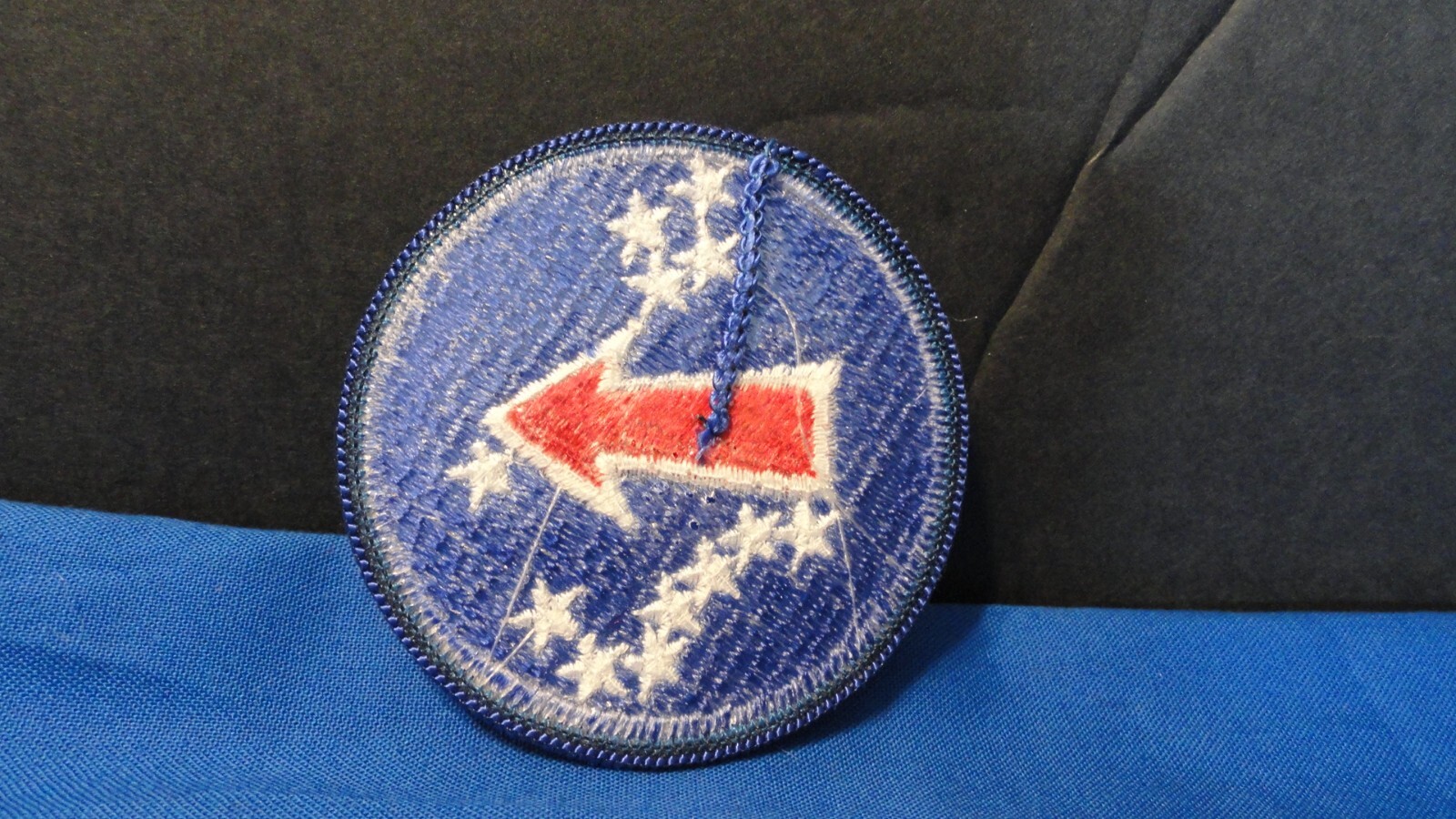 WW2 WWII US Army Patch Forces Pacific Ocean Area Red Arrow White Star Shoulder