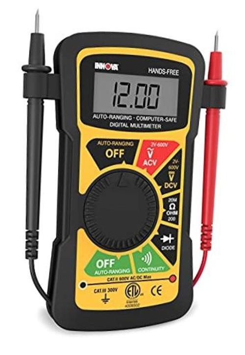 3300 Hands-Free Digital Multimeter Black