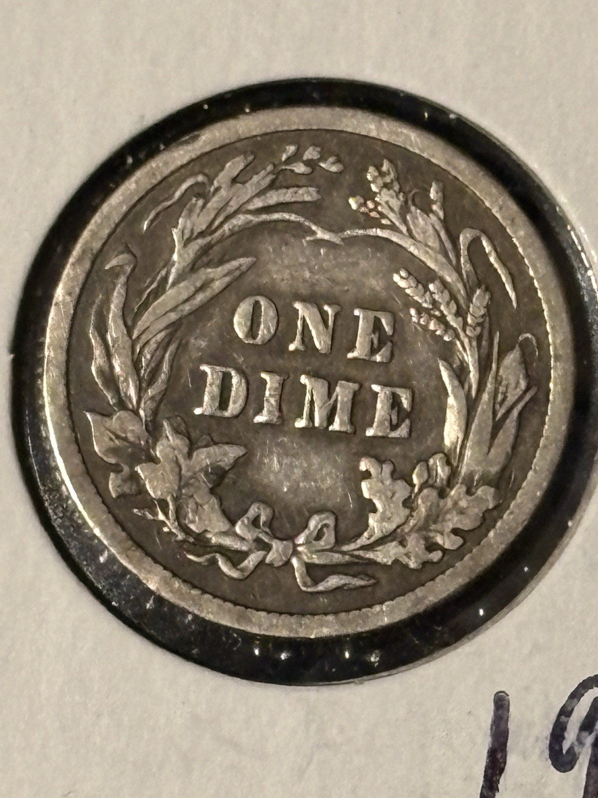 1916 Barber Dime