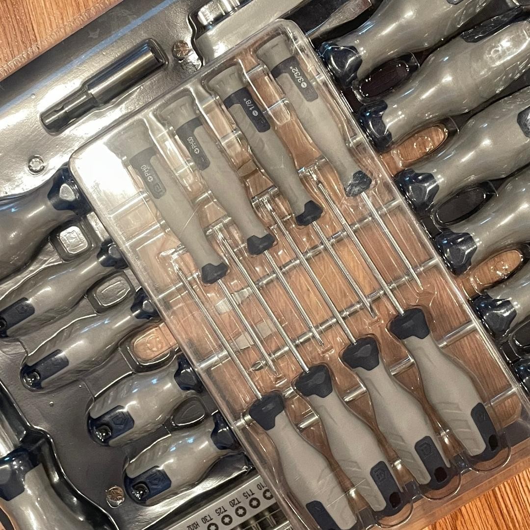 50pc Piece Screwdriver & Socket Set NEW SEALED ORIGINAL PACKAGING Tools Father's