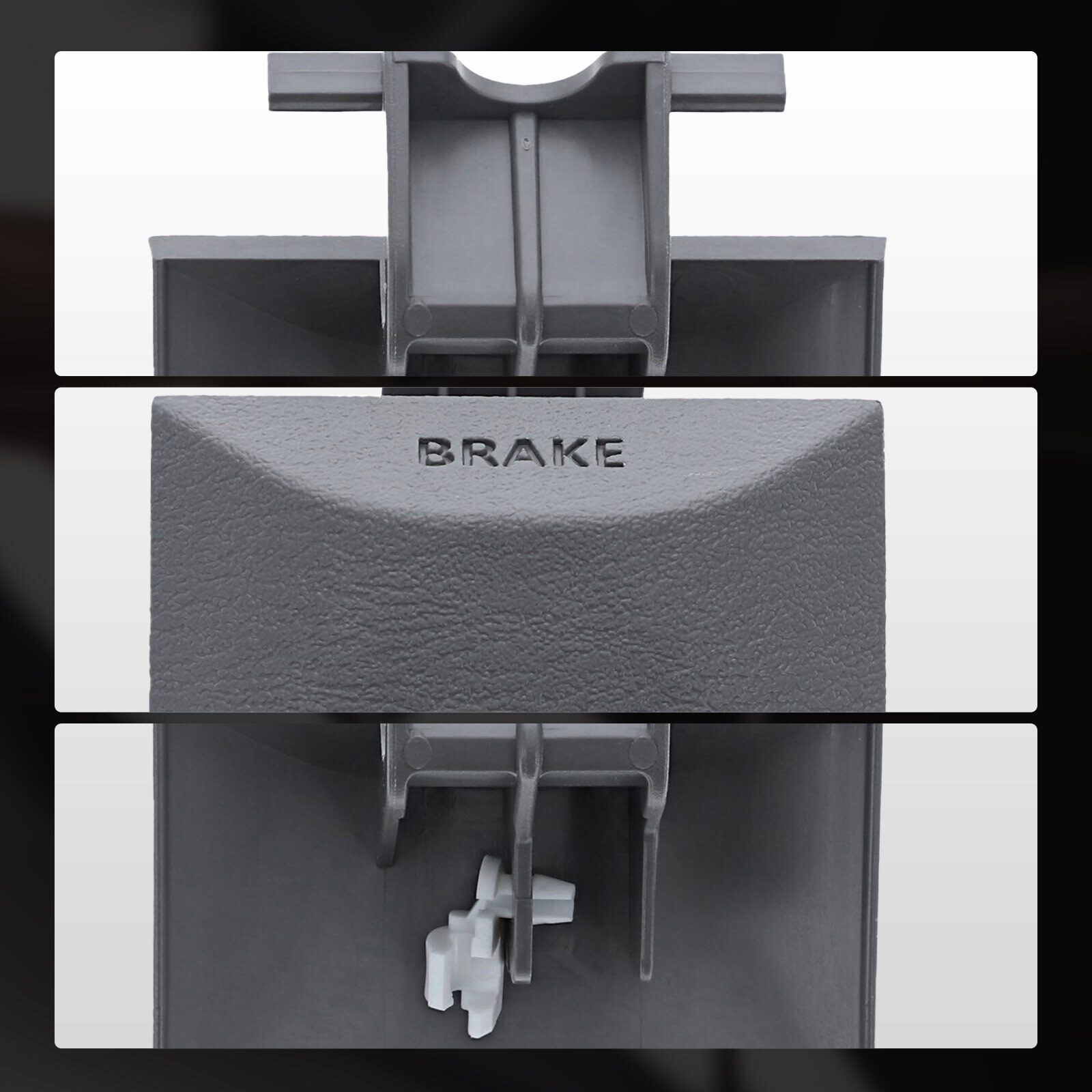 Gray Parking Brake Release Handle for Dodge Ram 1500 2500 2002 2003 2004 2005