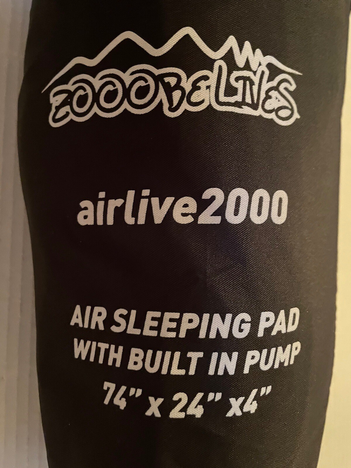 Inflatable Air Sleeping Bag With Built In Pump