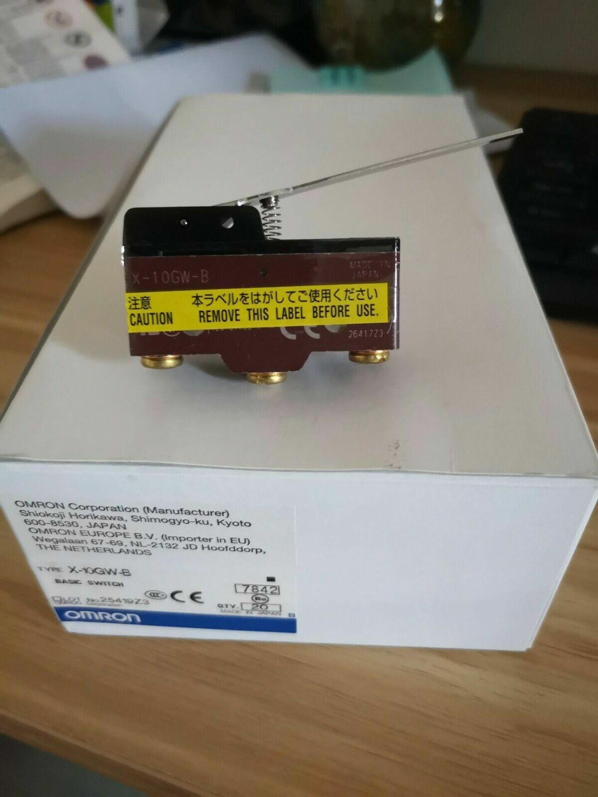1PCS New Omron X-10GW-B X10GWB Micro Switch Free Shipping