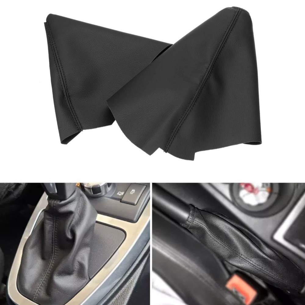 Car Gear Shift Handbrake Boot Cover Black LR006172 For Land Rover Freelander 2