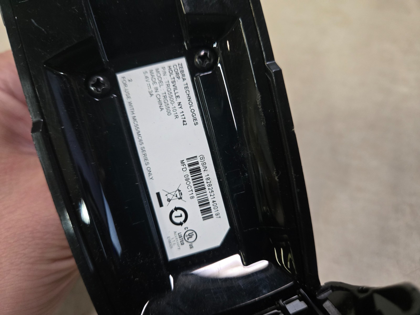 Motorola TRG5500 cradle Used working