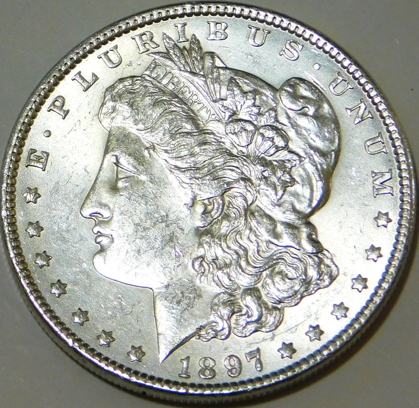 1897 Morgan Silver Dollar - Nice Coin - #37-534