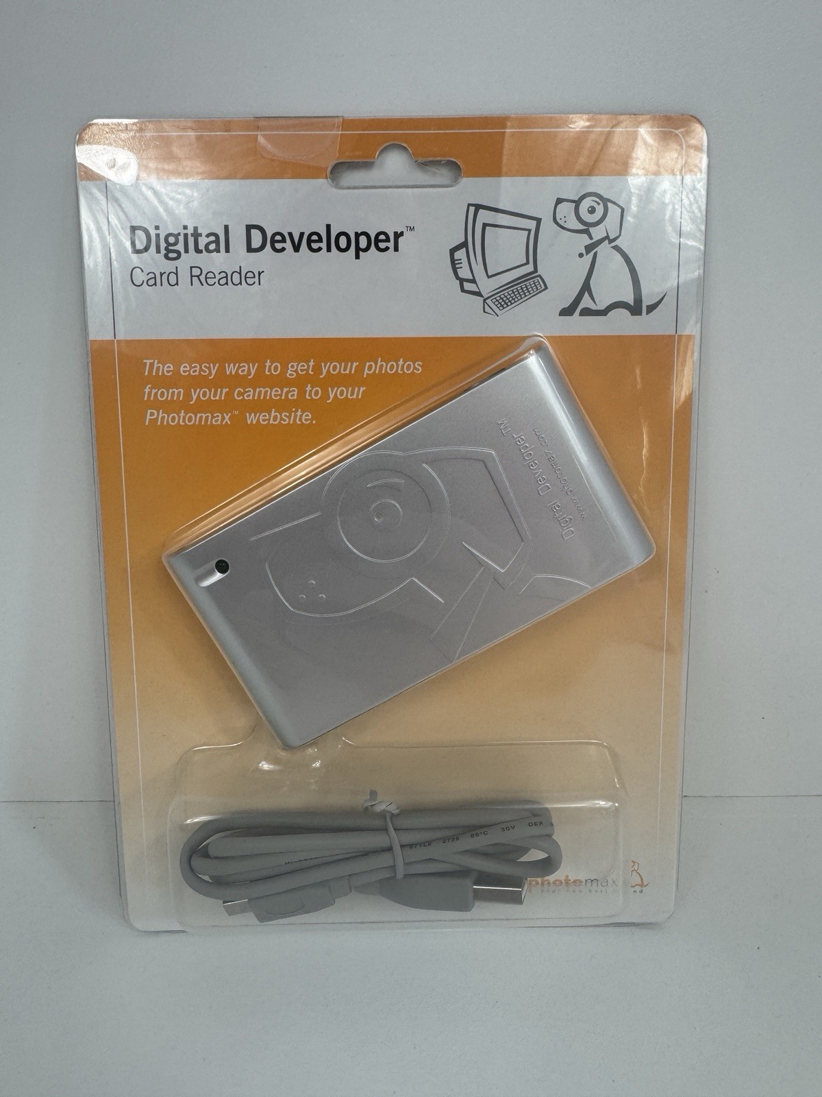 Photomax Digital Developer USB Memory Card Reader w/ Install CD New Sealed
