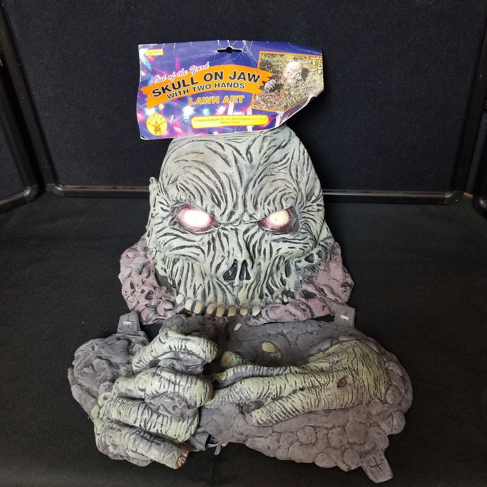 Rubies Costume Skull Halloween Zombie Monster Yard Prop Decoration NEW HTF Rare