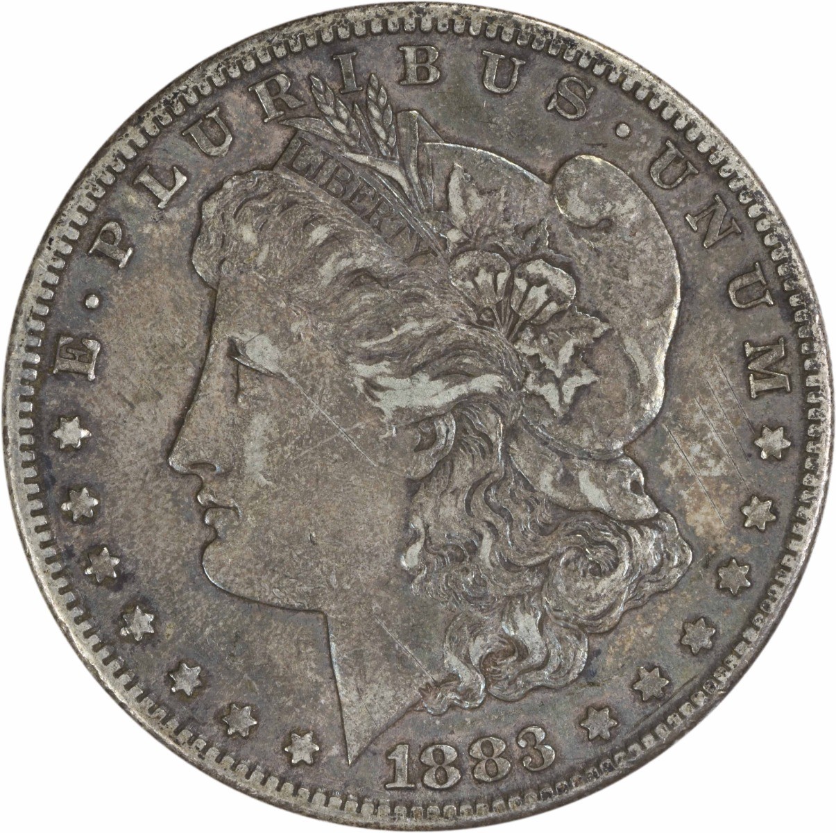 1883-S Morgan Silver Dollar EF Uncertified #230