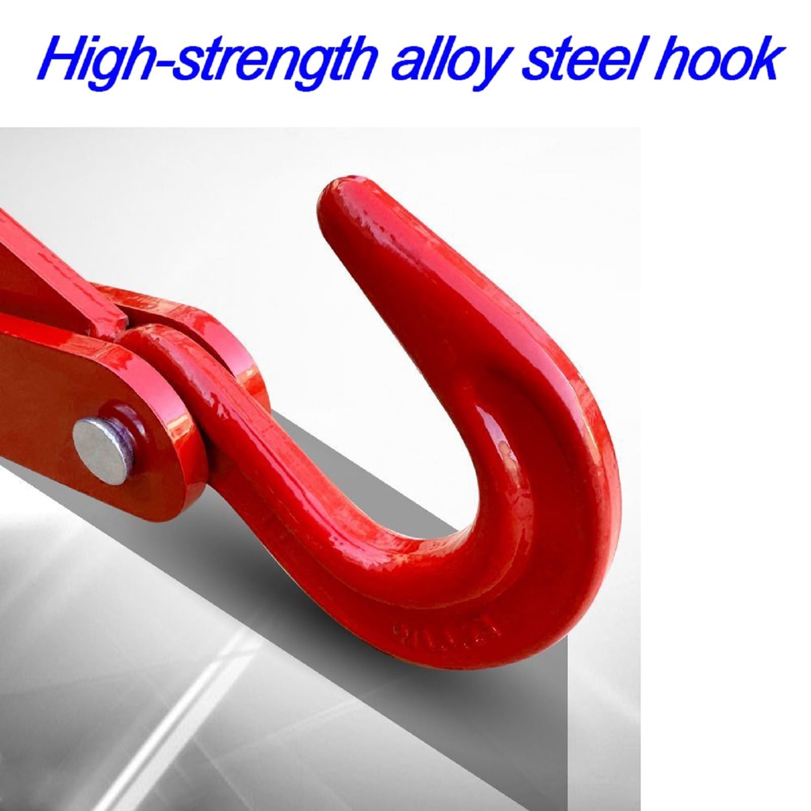 3 Ton Automatic Decoupling Lifting Hook,Thickened Alloy Steel Self-Dumping Fo...