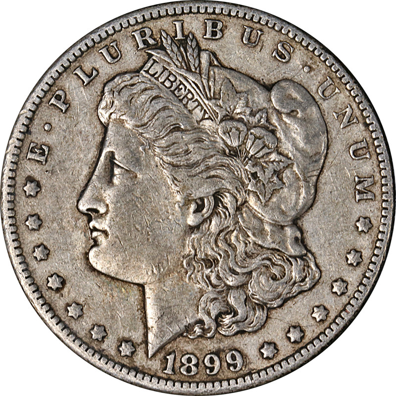 1899-O Morgan Silver Dollar Nicely Circulated - Great Set Builder - STOCK