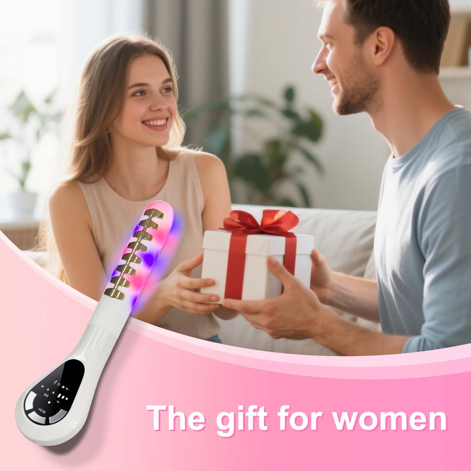Multi-Function Kegel Trainer with Microcurrent and Heating for Postpartum Pelvic