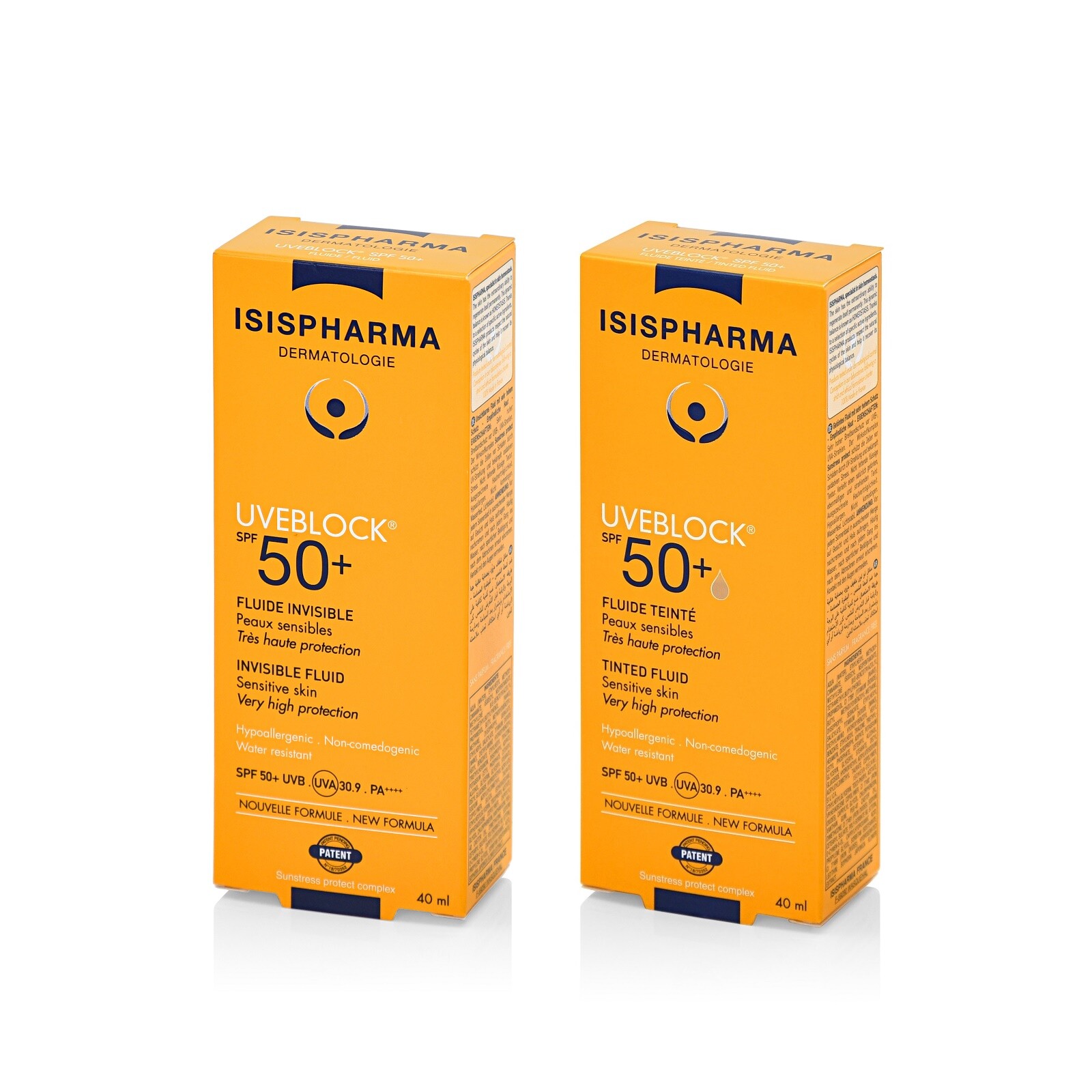 Very High Sun Protection Fluid SPF 50+ ISIS PHARMA UVEBLOCK 50+ Hydration