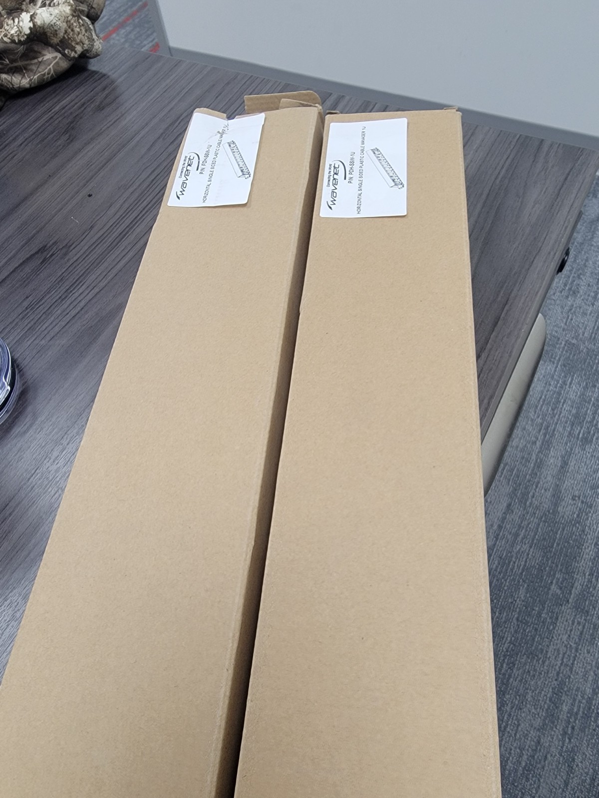 Wavenet 1U Horizontal Cable Manager PDH-SSW-1U