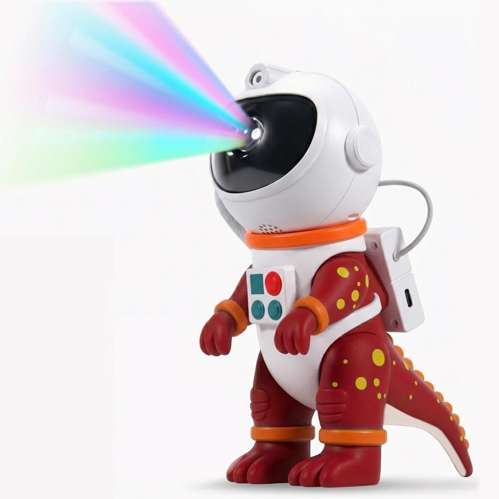 NOTIKS Galaxy Star Projection Night Light, Dinosaur Astronaut Space Projector