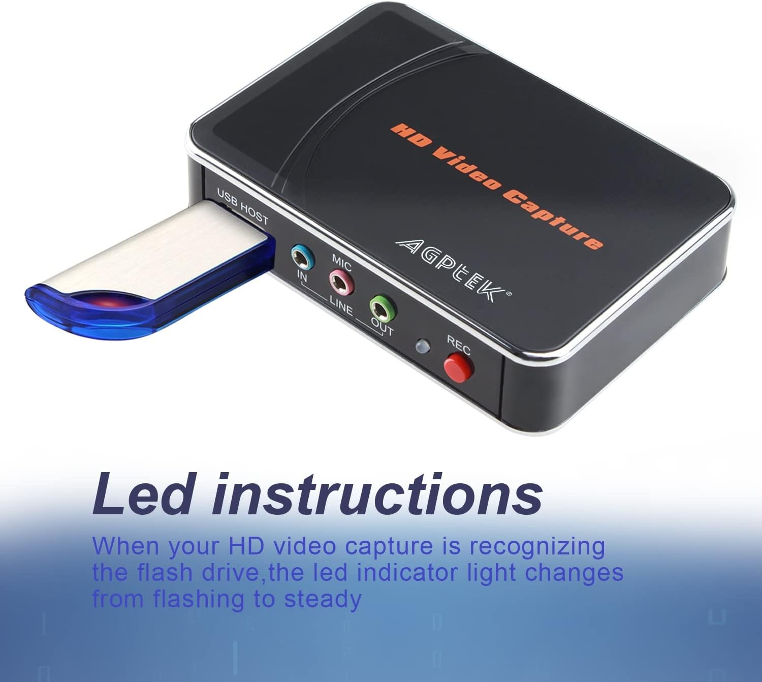 32GB FAT32 Format USB 2.0 Flash Drives, Memory Stick for Game Capture...