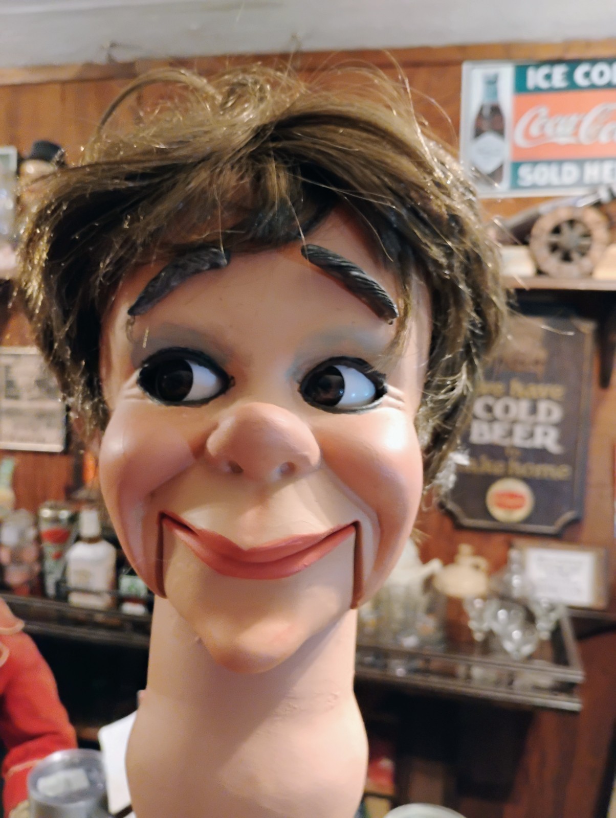 pro style ventriloquist dummy puppet doll  figure
