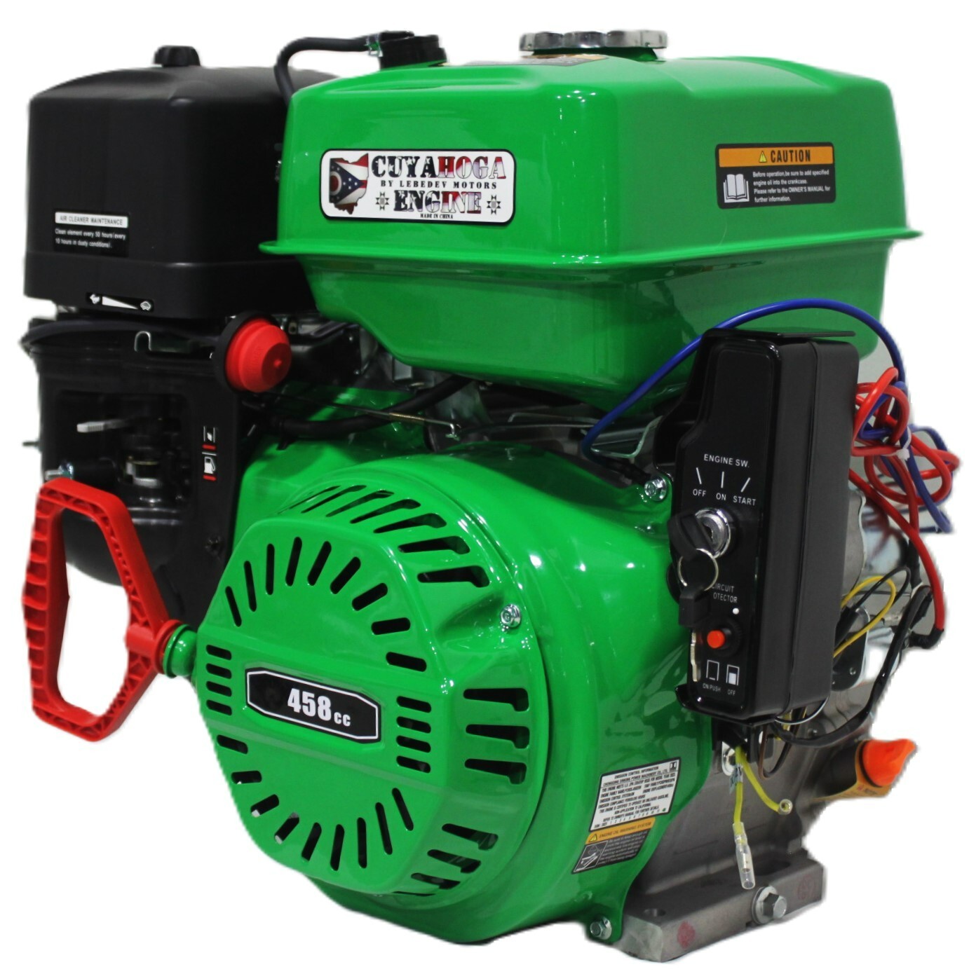 CUYAHOGA ENGINE GAS 18HP 458cc GENERATOR 16A/200W 1" ELECTRIC Go-Kart MINIBIKE