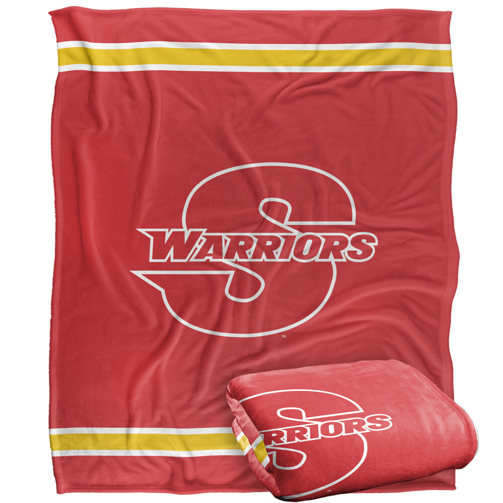 California State University StanislaUS Primary Logo Silky Touch Throw Blanket