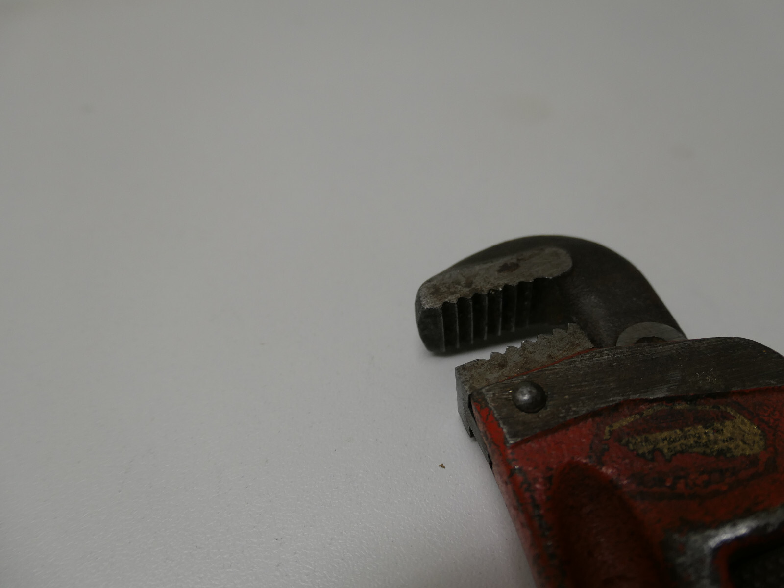 Vintage Ridgid 6 Inch Heavy Duty Pipe Wrench The Ridge Tool Co. Made Ohio USA