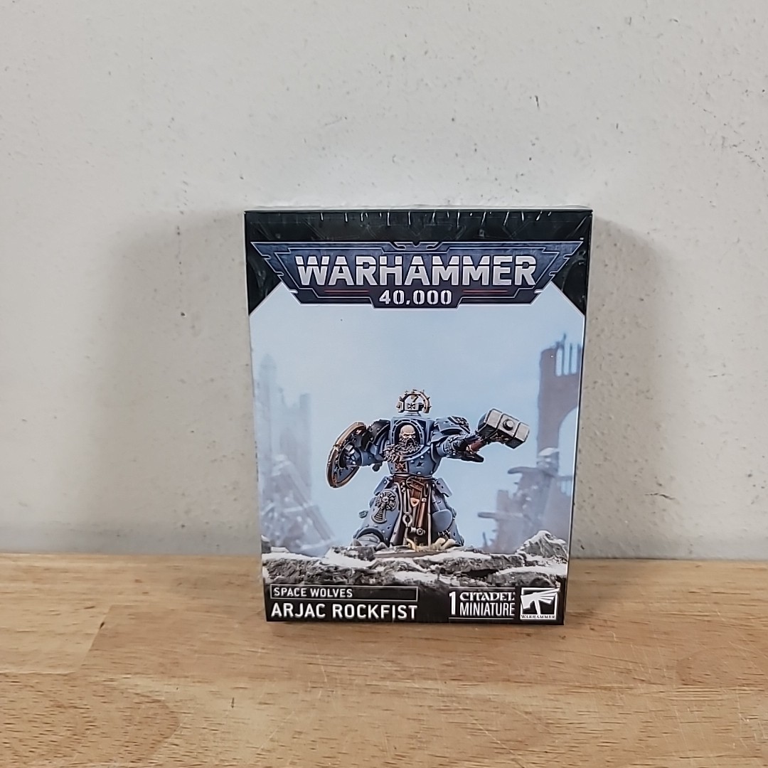 Warhammer 40k Space Wolves Arjac Rockfist New 53-38