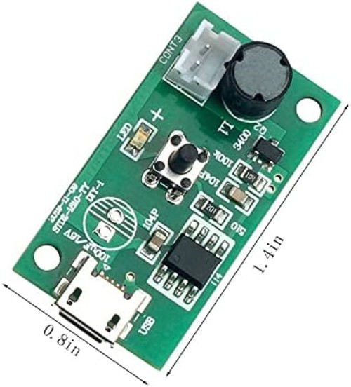Atomization Disc, 5V Module USB Humidifier Atomization Plate Circuit Board At...