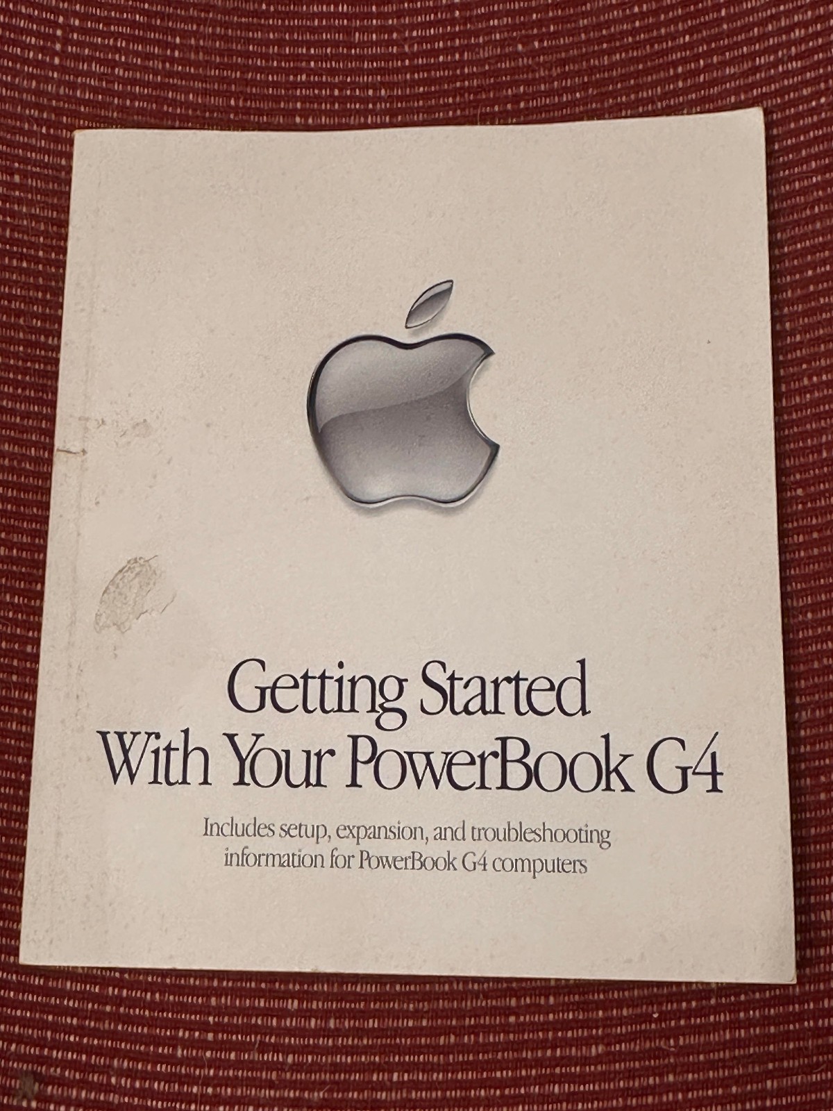 Book - Apple PowerBook G4 "Getting Started with your PowerBook G4" - Pre Owned