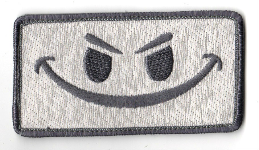 JSOC SEAL SAS JTF2 KSK URBAN WARFARE SPECIAL WARFARE burdock PATCH: Evil Grin
