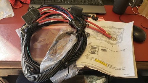 NEW Genuine HIGH SPEED COOLING FAN RELAY CONTROL HARNESS GM F Harness 20899523