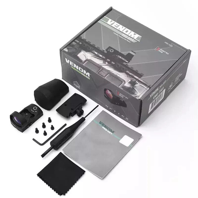For Vortex Venom 3 MOA Red Dot Sights Black (VMD-3103)