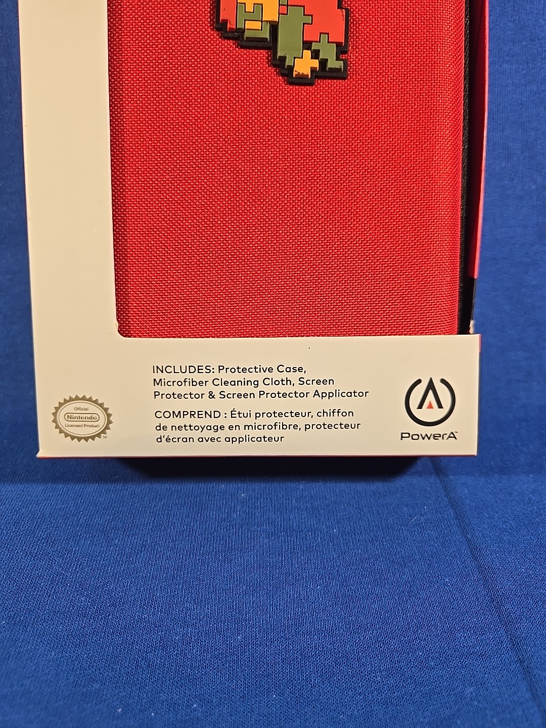 Nintendo Switch Protection Kit -Case & Screen protector -8bit Mario theme - NEW