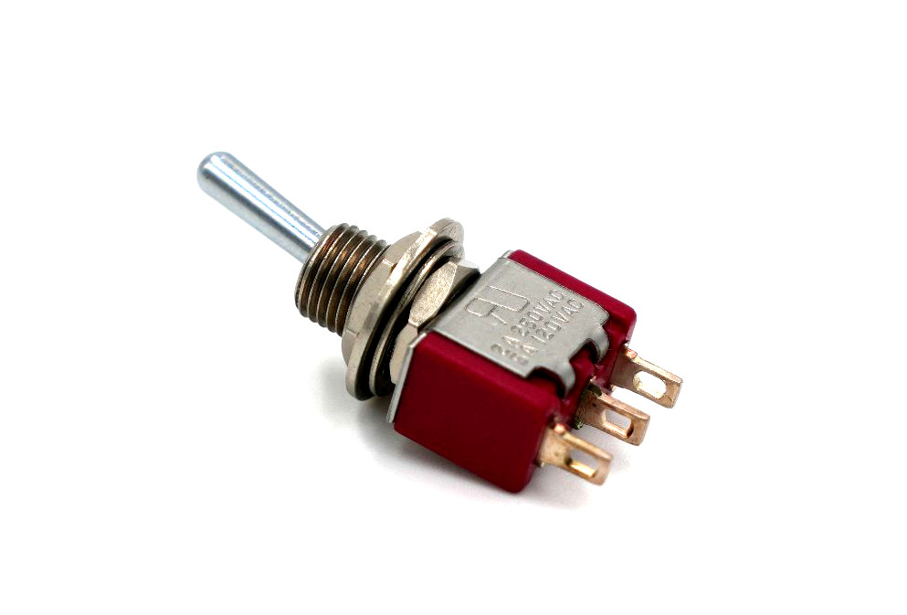 C&K 7101 Series Mini Toggle Switch On-On 5A 120V 2A 250V - NEW