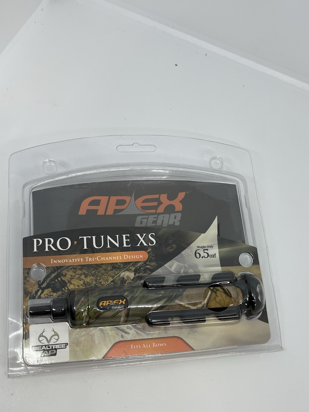 Apex Gear Pro-Tune XS 6" Bow Stabilizer Realtree AP Camo 6.5oz AG824A NIP
