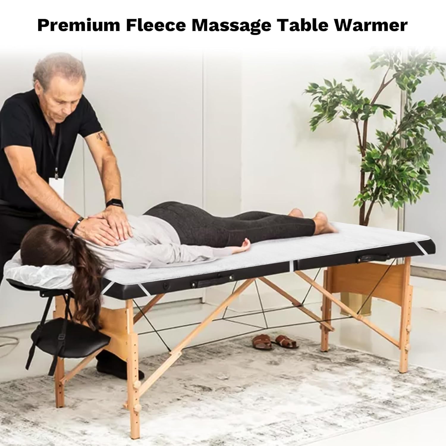 Massage Table Warmer Heating Pad Professional SPA Massage Bed Warmer with 8 Time