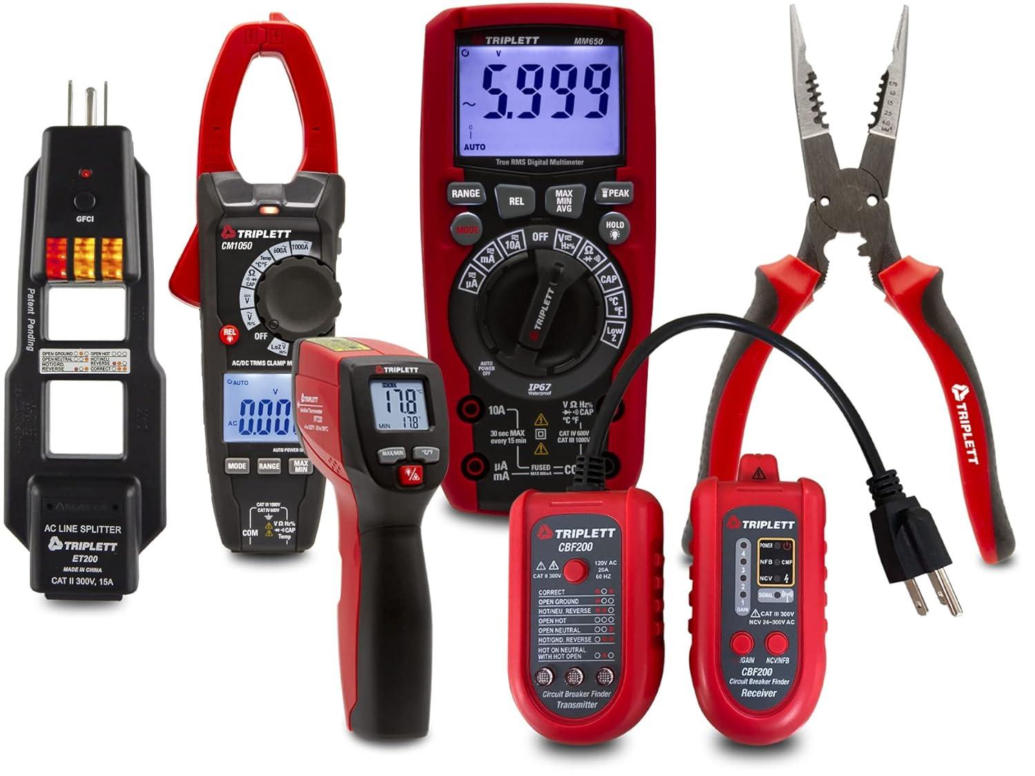 EL6PRO-KIT 6-Piece Professional Electrical Tool Set for All Your Needs
