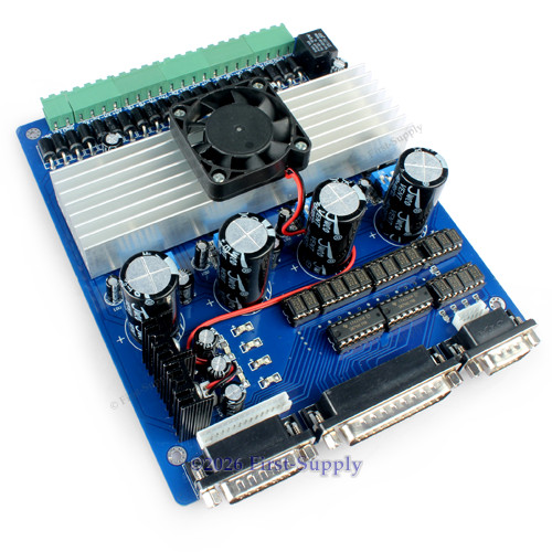 CNC 4 Axis TB6560 Stepper Driver Board Controller +CD