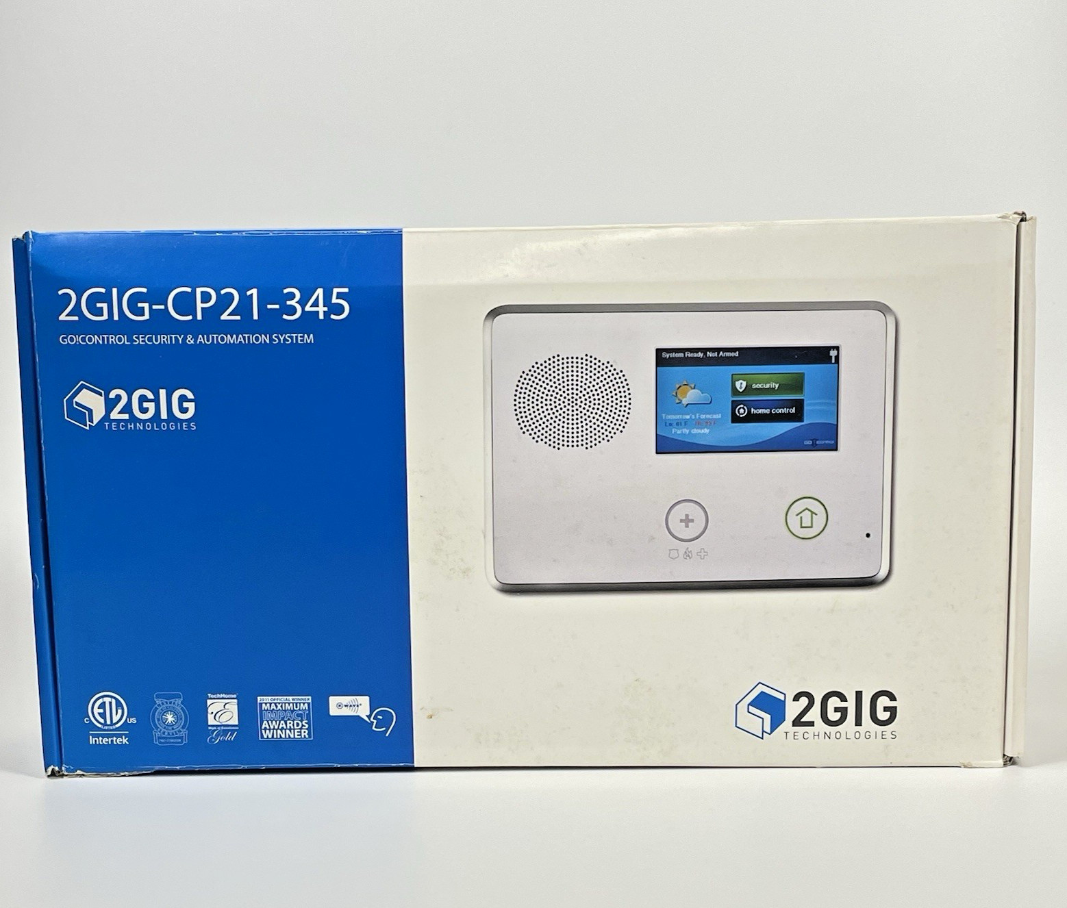 2GIG CP21-345E Vivint GC2 Panel w Sealed Verizon LTE Module Untested