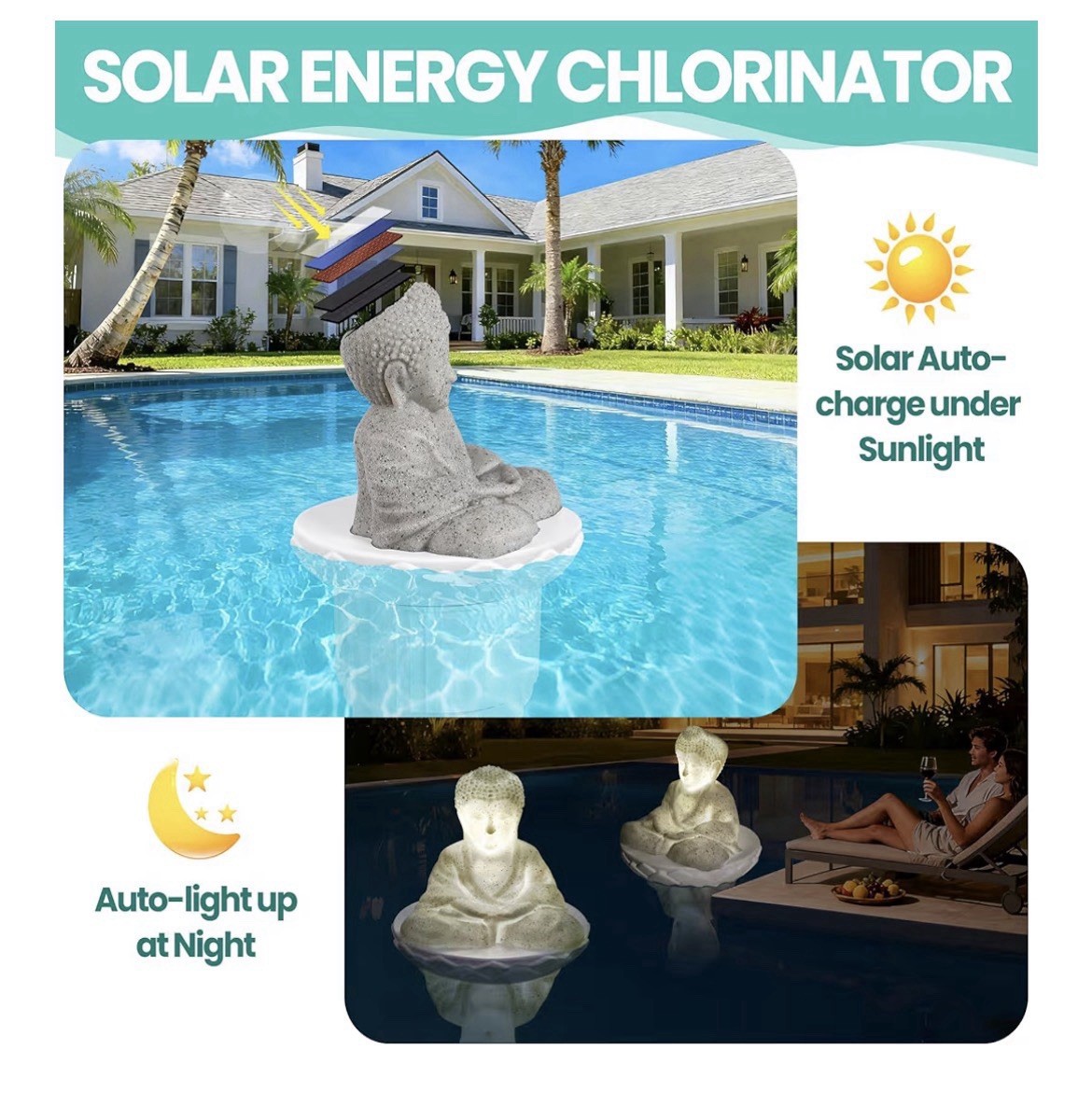 Solar Chlorine Floater,