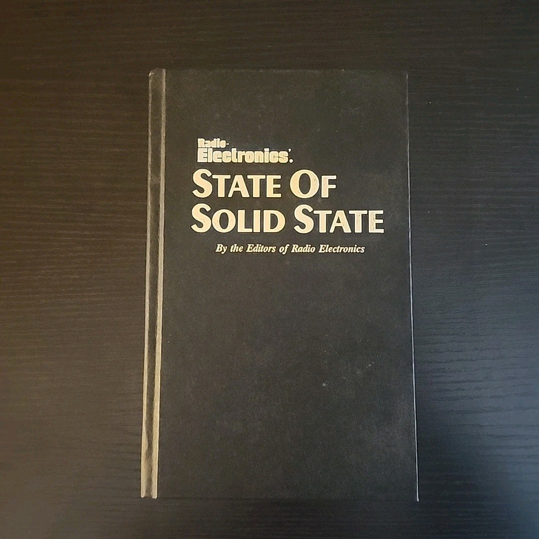 Radio Electronics book State of Solid State Manual 1987 Tab Books