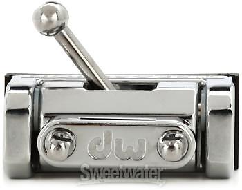 DW MAG Snare Drum Throw Off/Butt Plate Assembly - 5-position - Chrome