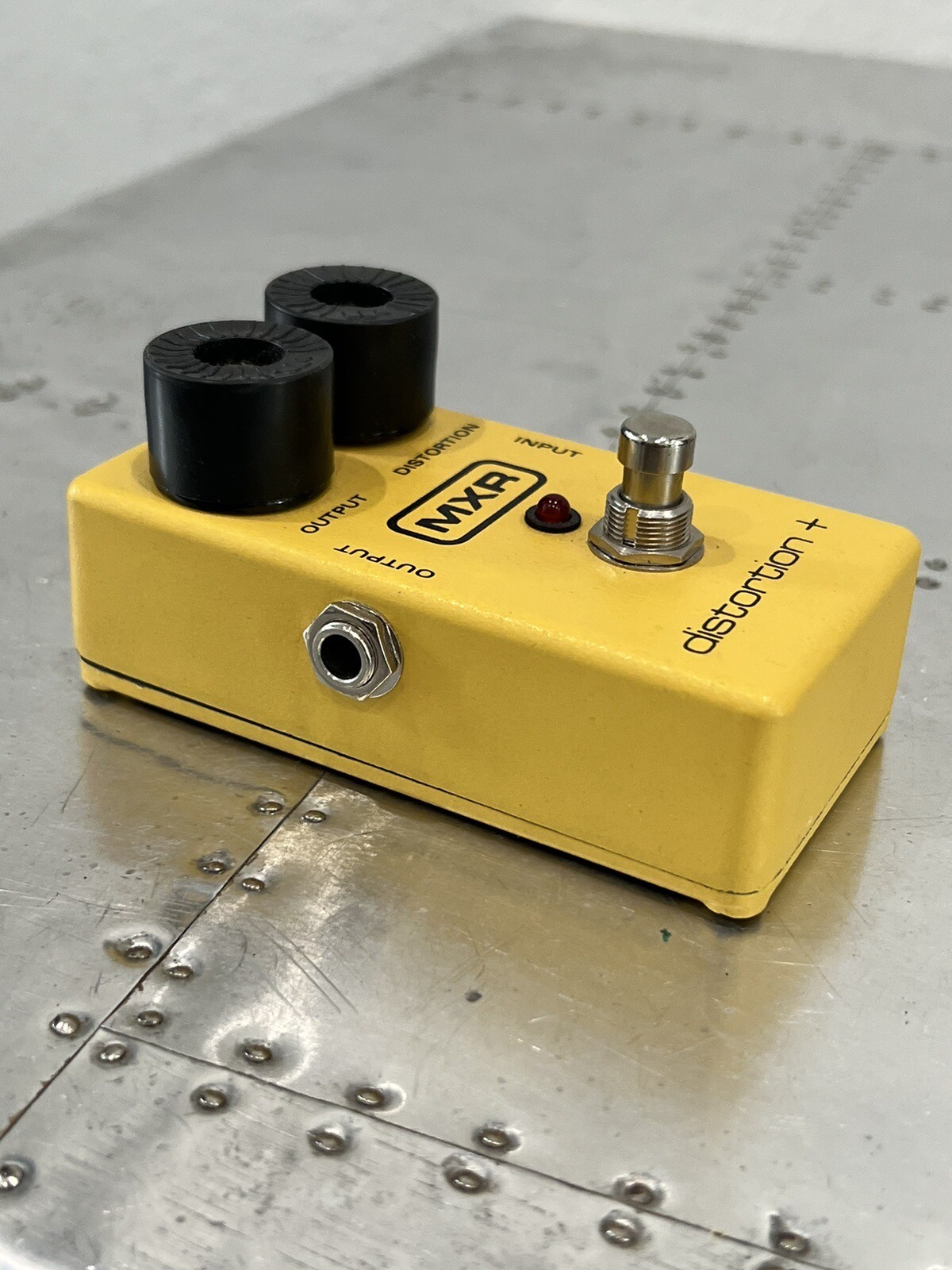 Vintage MXR Distortion + Plus Overdrive | Block Logo Front