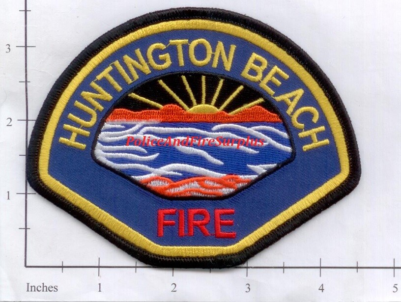 California - Huntington Beach CA Fire Dept Patch