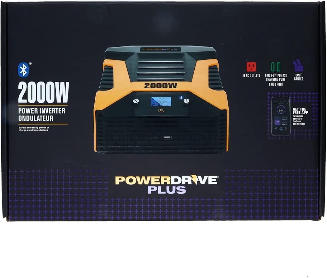 Powerdrive PWD2000P 2000W Power Inverter