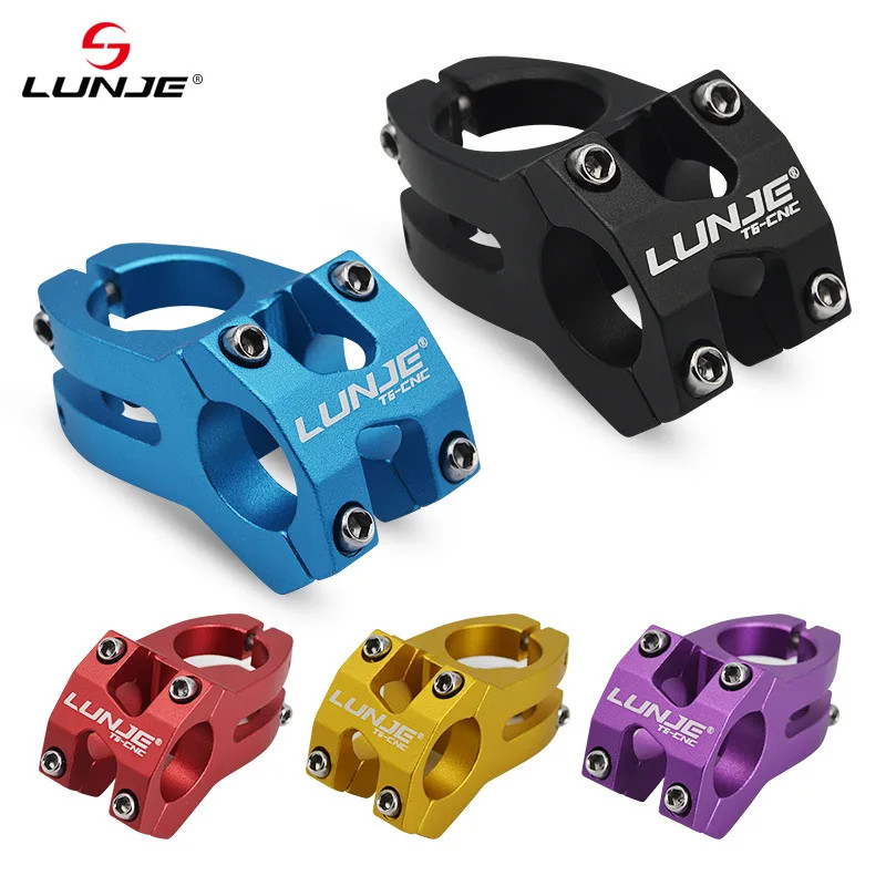 MTB Bike Stem 45mm Short Power Stem 25.4/31.8mm Handlebar Mountain Bicycle