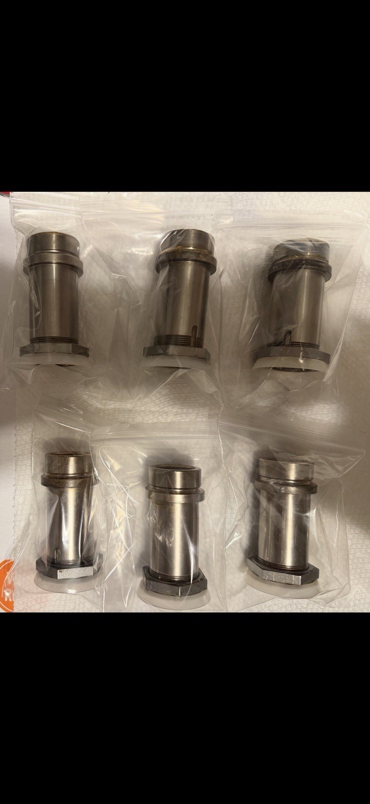 Taylor Ice Cream Machine Rear Shell Bearings (6) USED