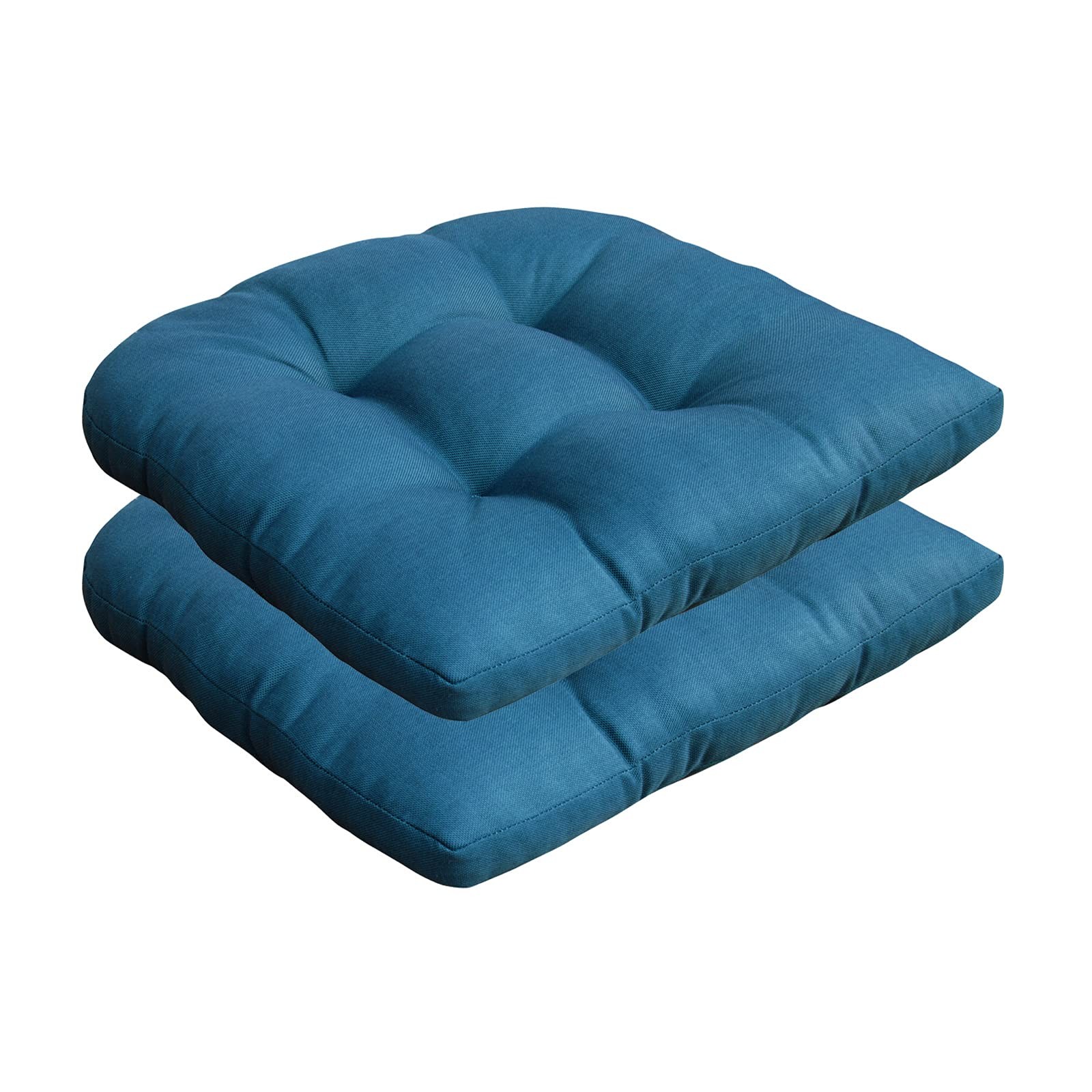 Patio Tufted Seat Cushion for Outdoor Furniture, Set of 2, Furniture Dinning ...
