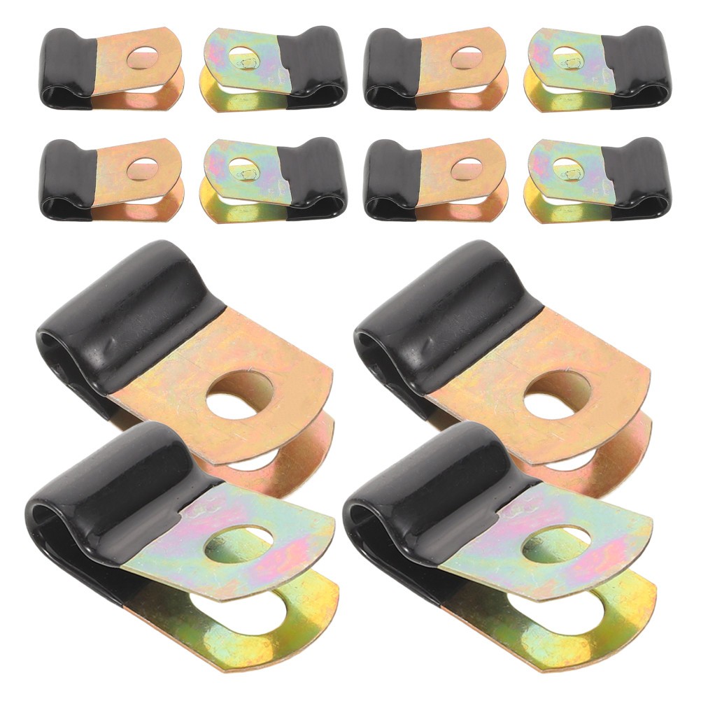 50 Pcs Wire Clamps for Electric Wires Pipe Clip Set Cable Holder